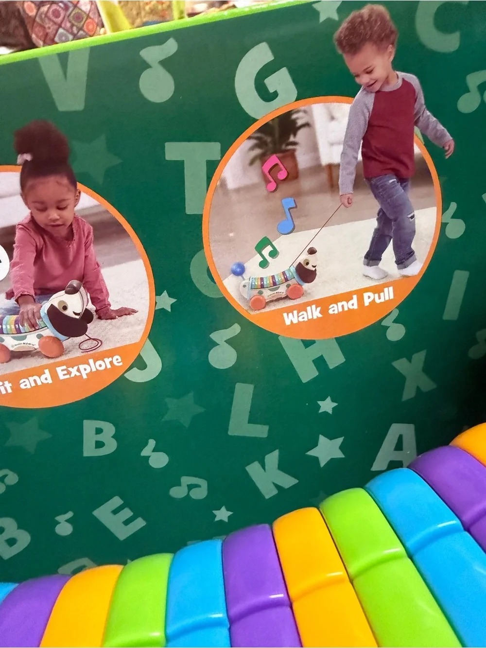 LeapFrog® Wooden AlphaPup™ Pull-Along Alphabet Dog New In Box